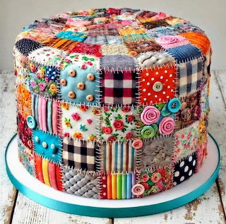 Patchwork Quilt Cake