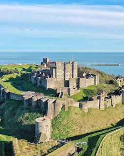 Dover Castle Aerial View