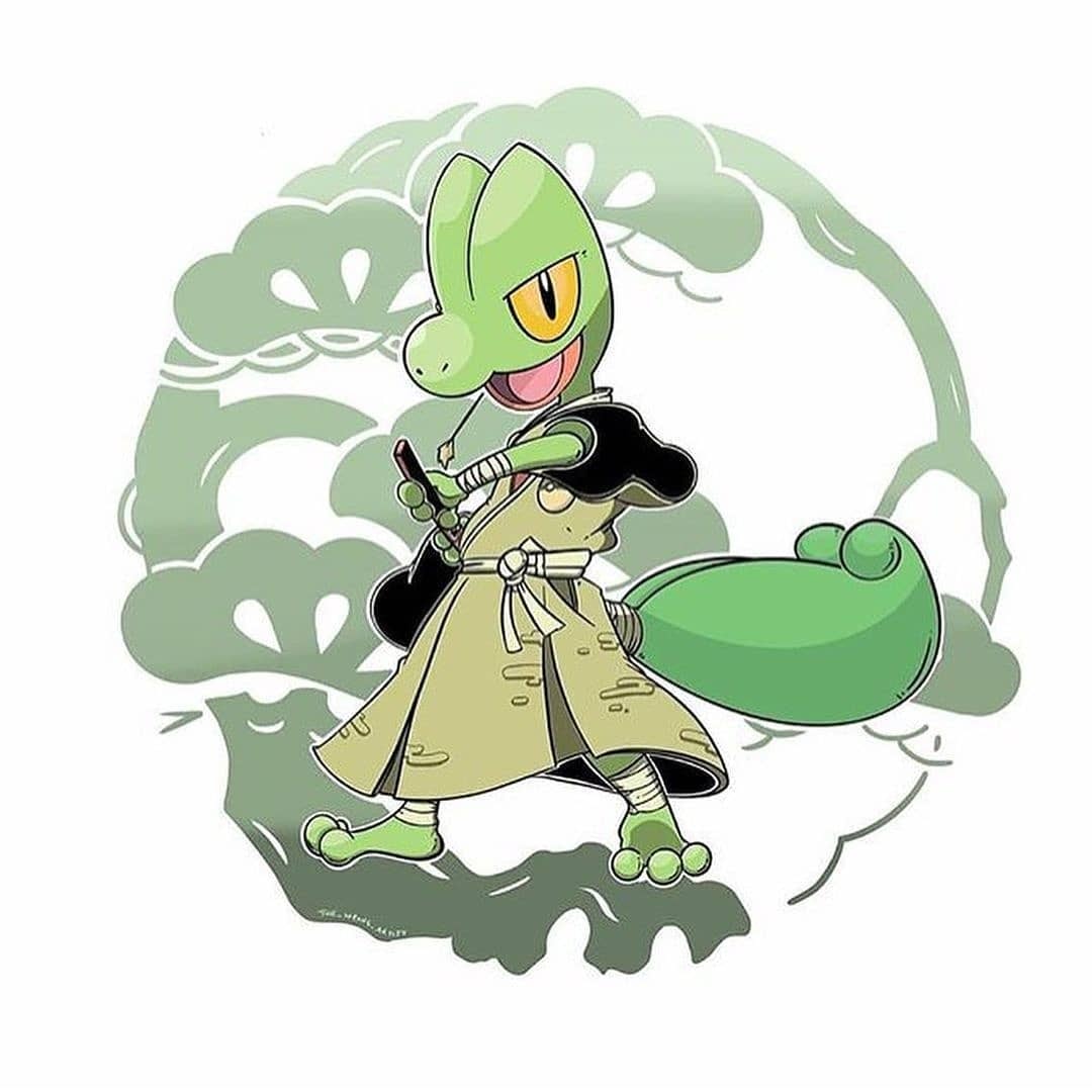 Treecko Pokemon Character