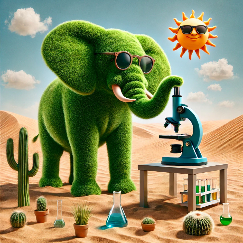 Green Elephant Desert