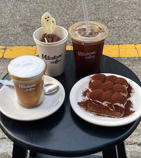 Coffee and Tiramisu Dessert