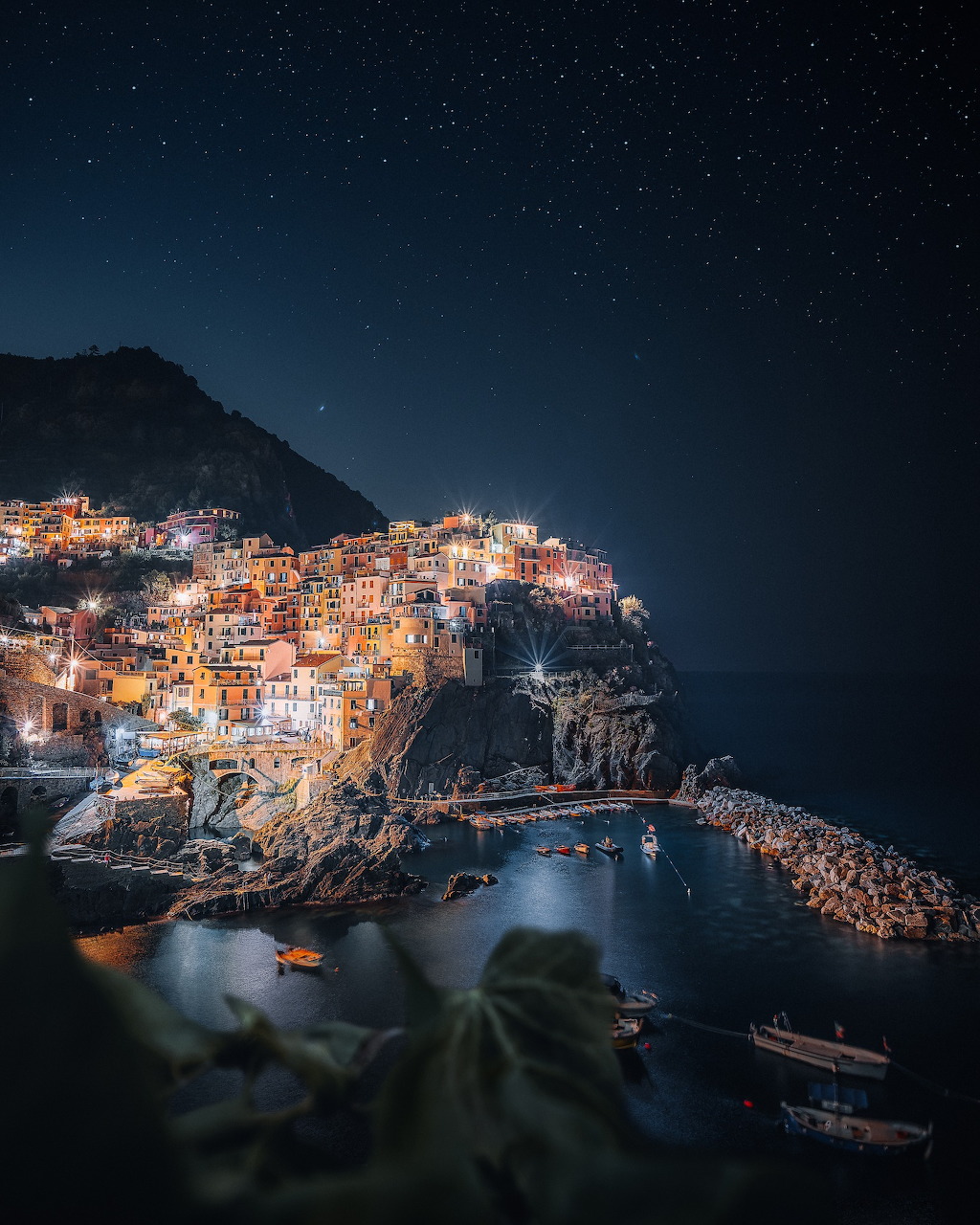Cinque Terre at Night