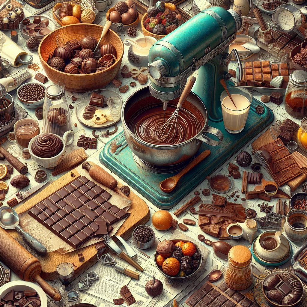 Chocolate Making Scene