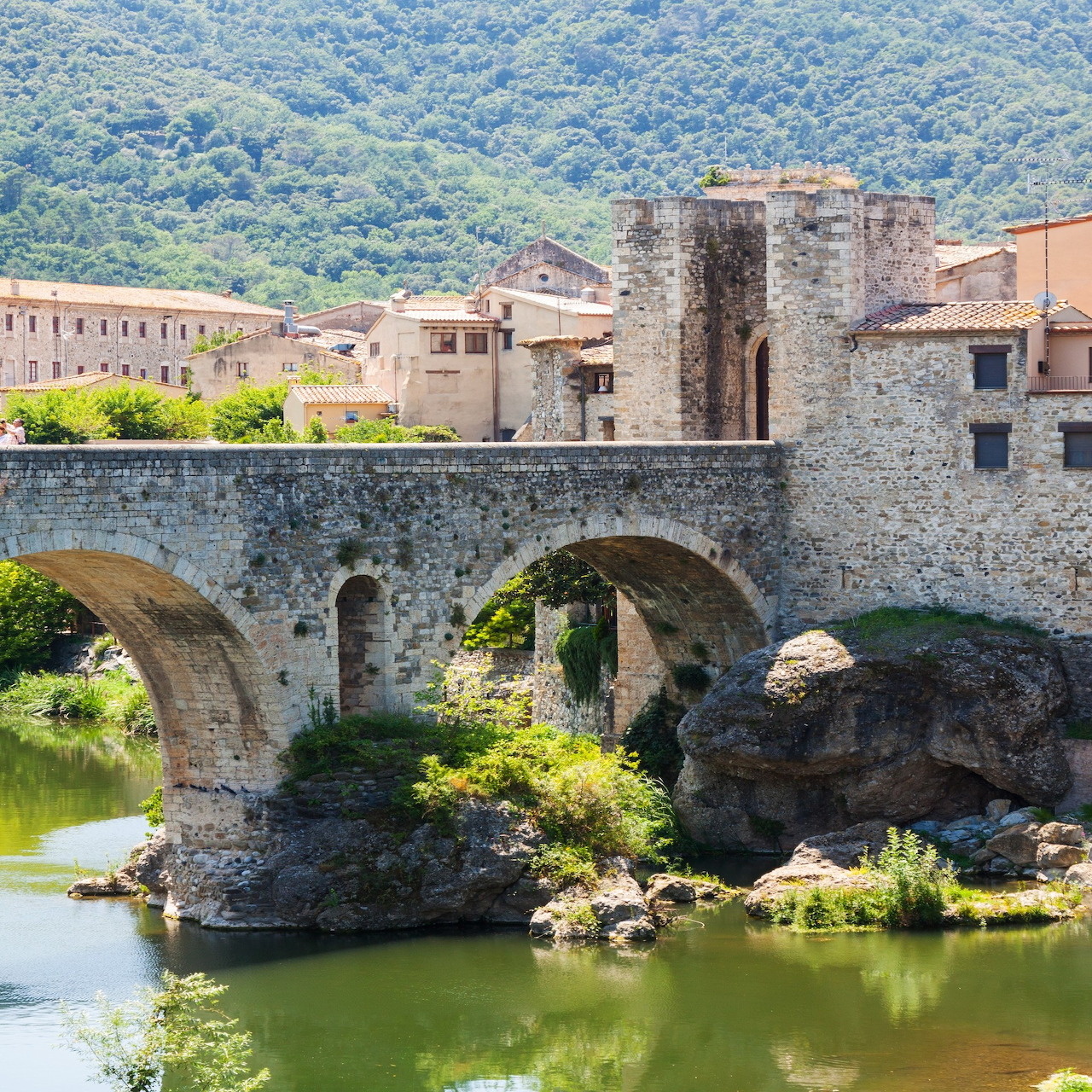 Besalú Stone Bridge