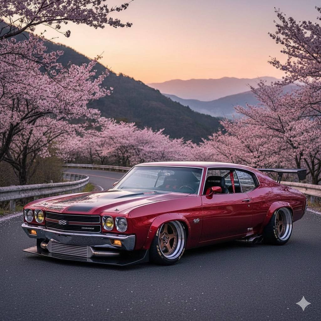 Classic Red Car