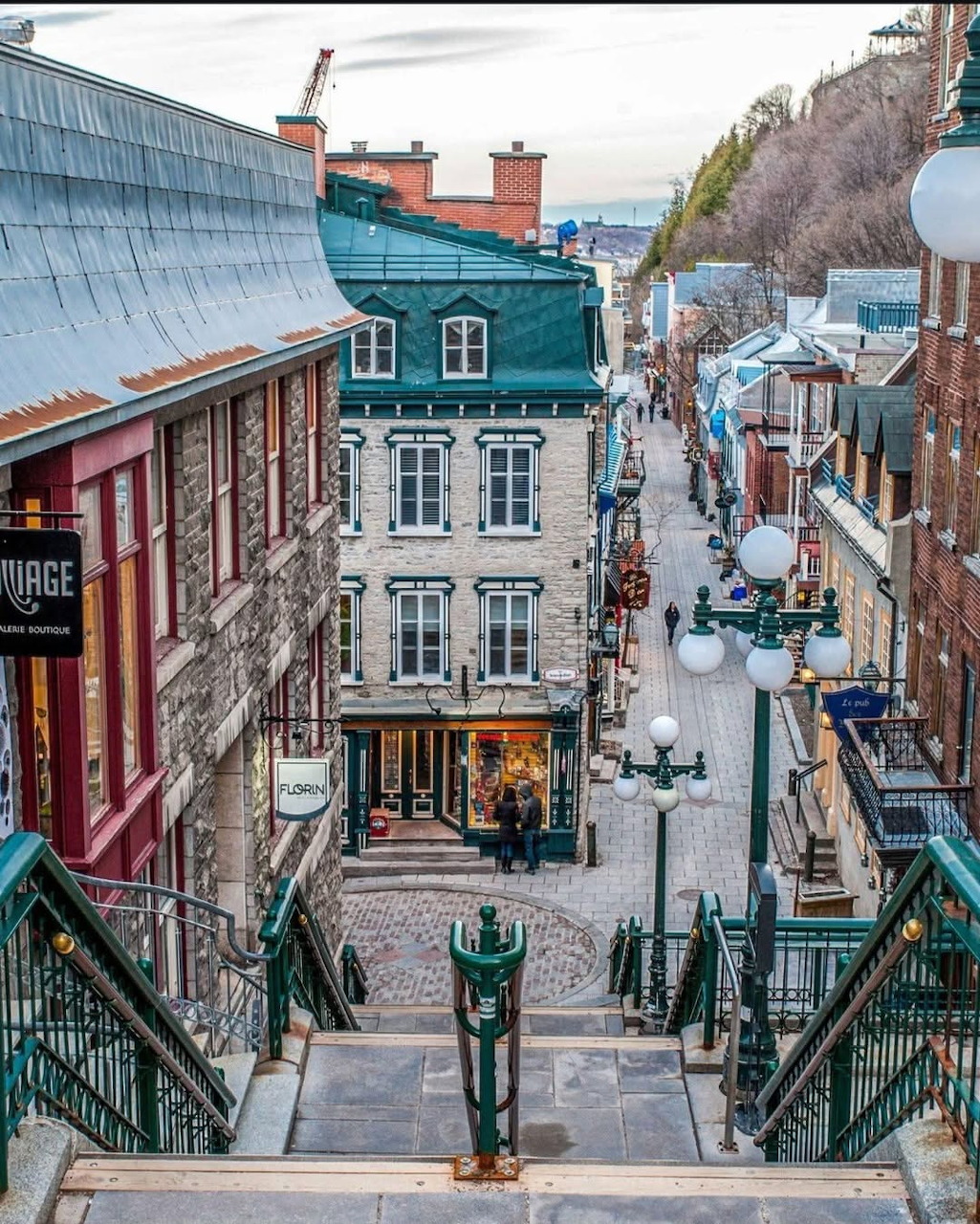 Quebec City Old Town Street