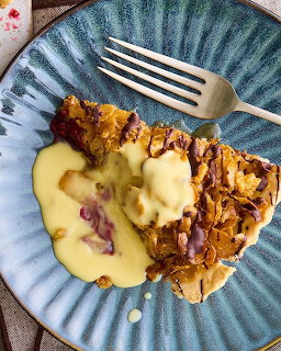 Dessert Tart with Custard