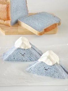 Blue Cream Bread