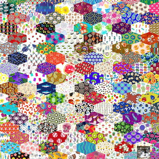 Colorful Patchwork Quilt Pattern