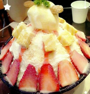 Strawberry Bingsu