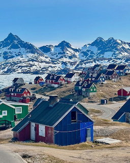 Greenland Village Mountains