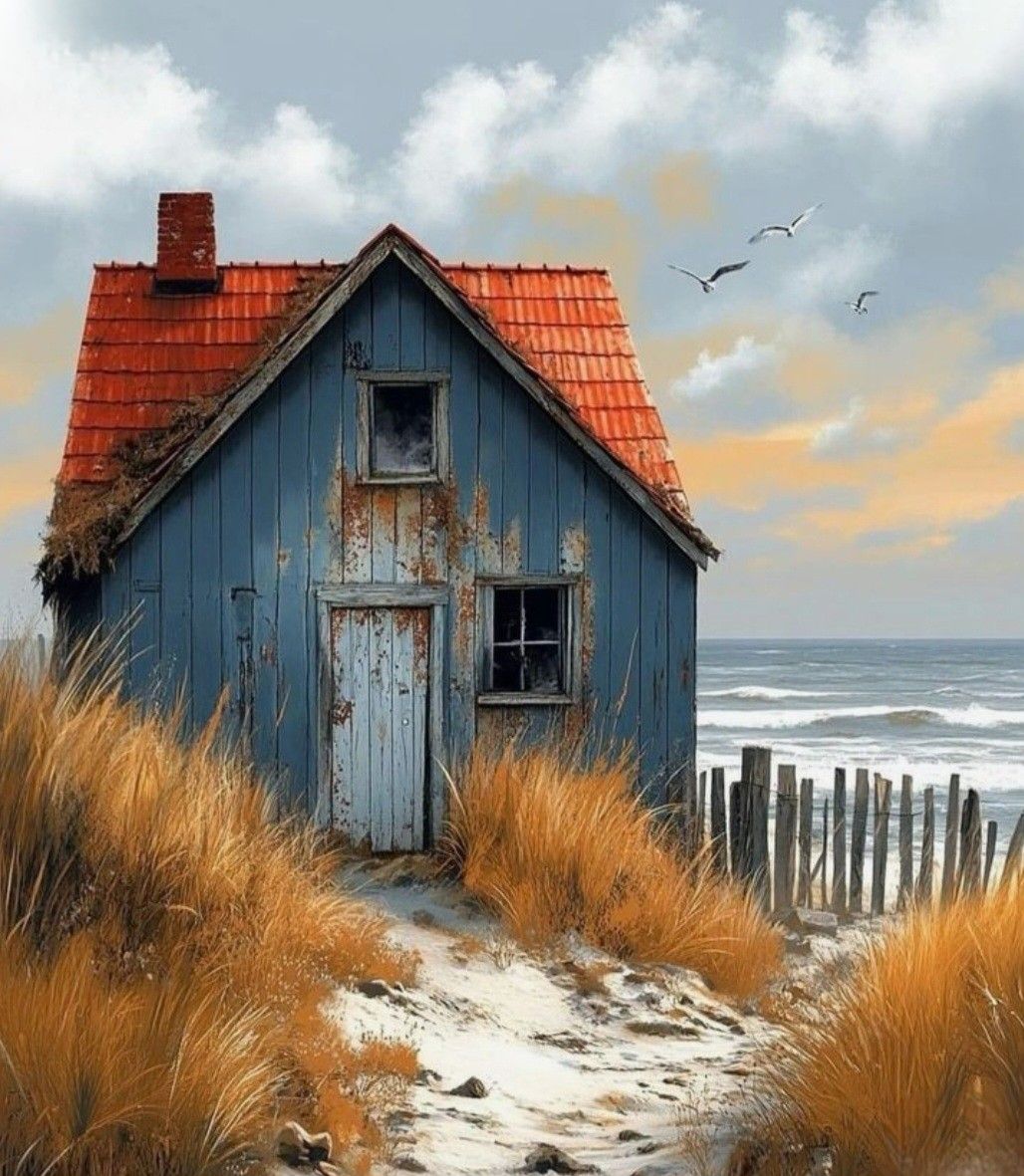 Coastal Blue Cottage