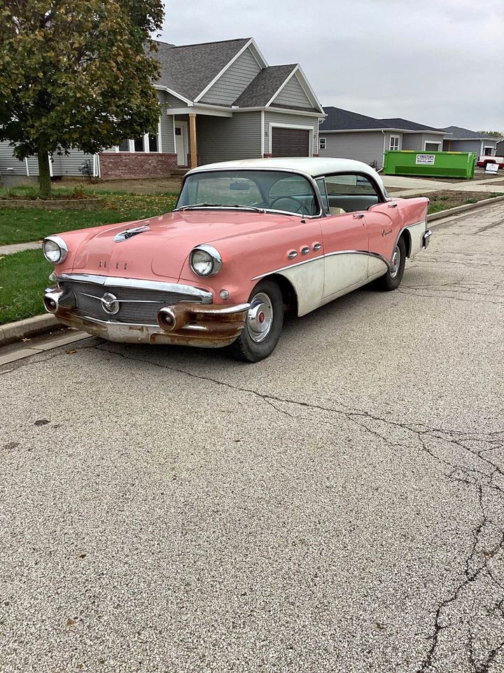 Vintage classic car from an earlier era