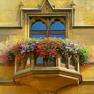 Window Box Flowers Balcony