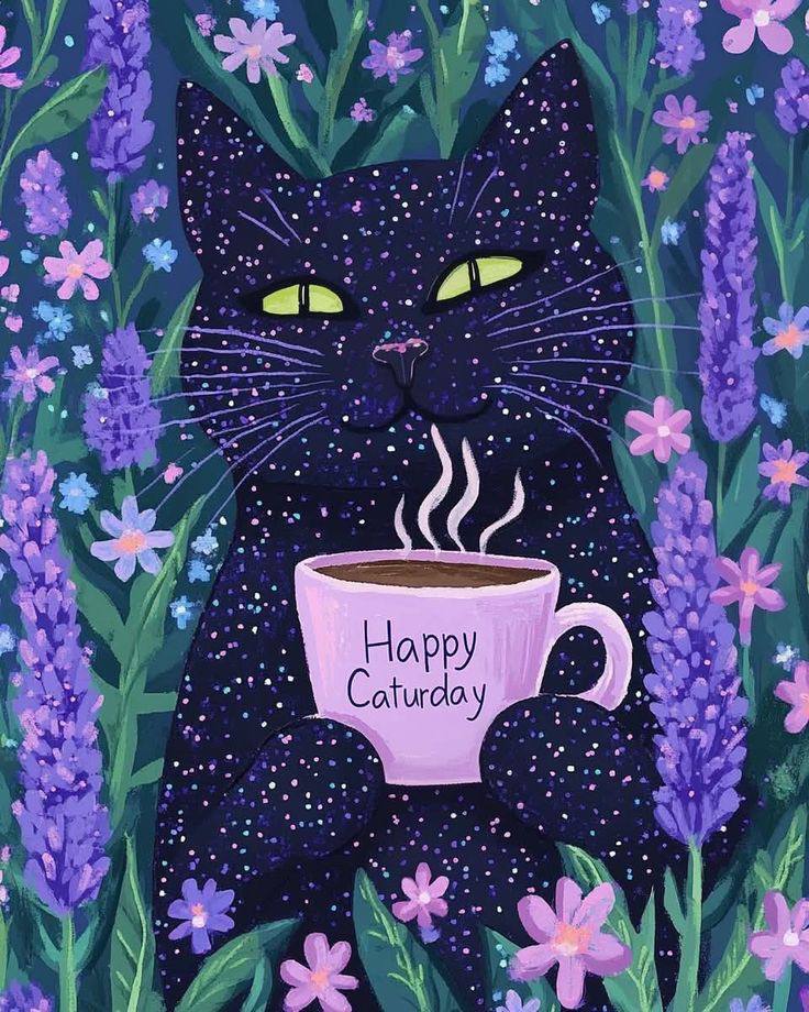 Black Cat Illustration