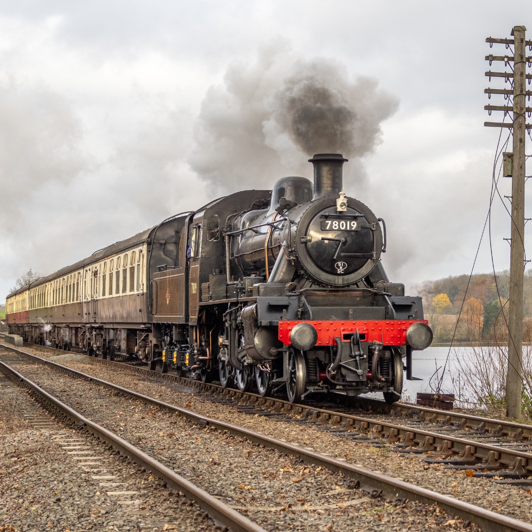 Vintage Steam Locomotive Train