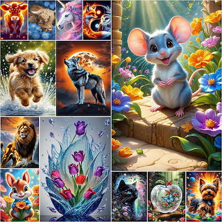 Multi Animal Collage
