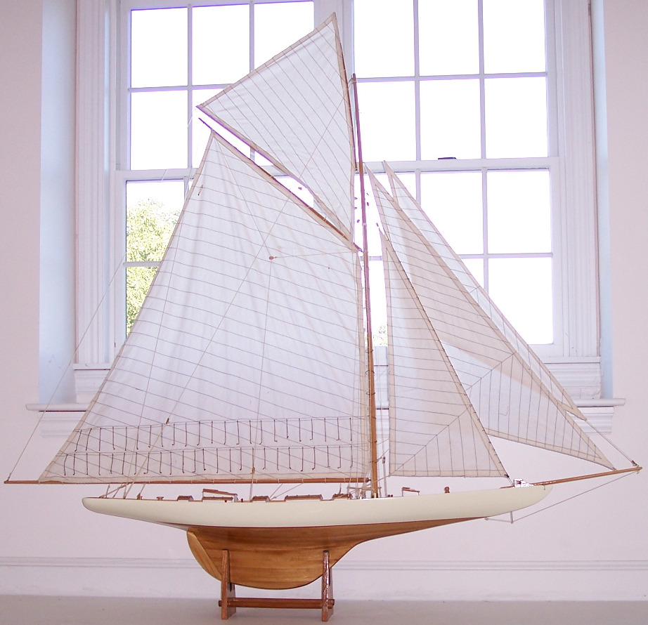 Model Sailboat Window
