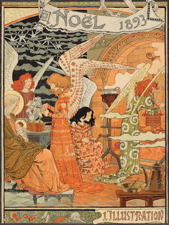 Noël 1893 Art Nouveau