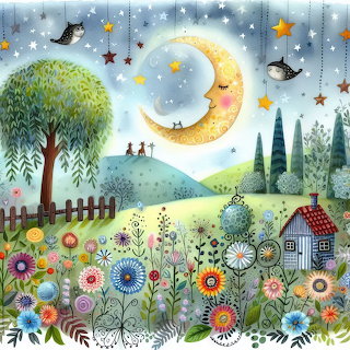 Celestial Sun Moon Garden