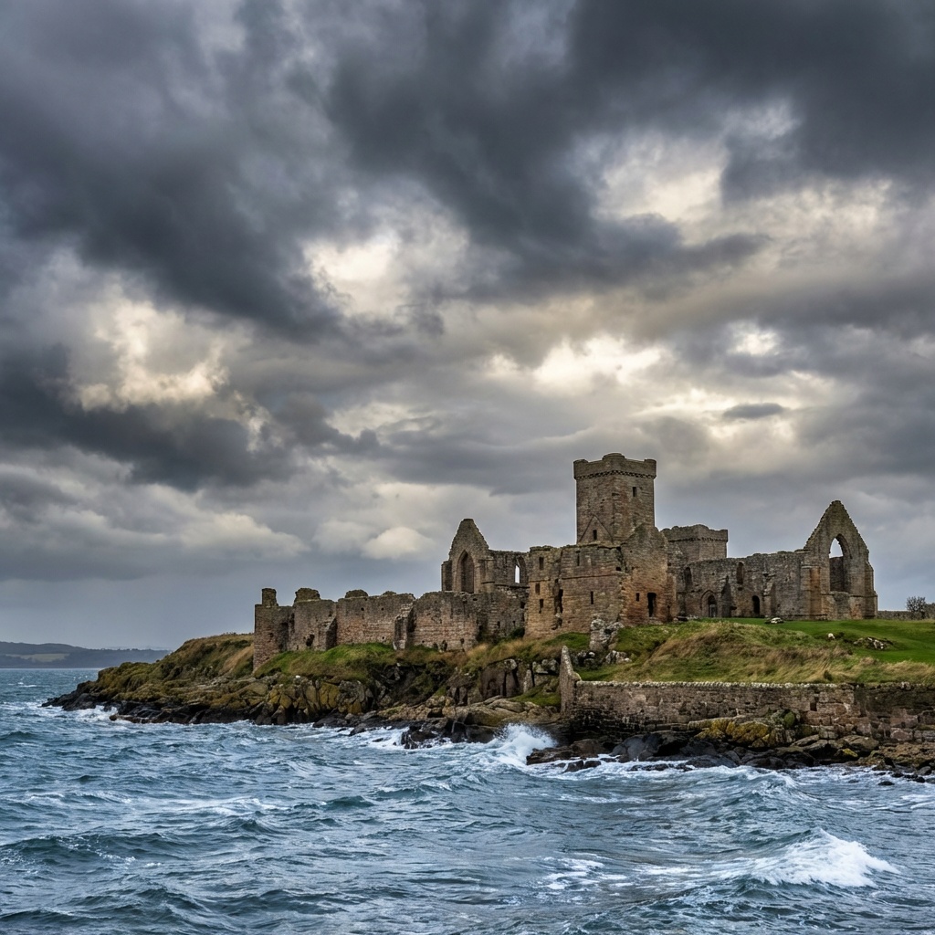Inchcolm Abbey Scotland