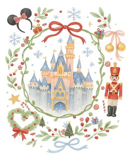 Disney Christmas Castle