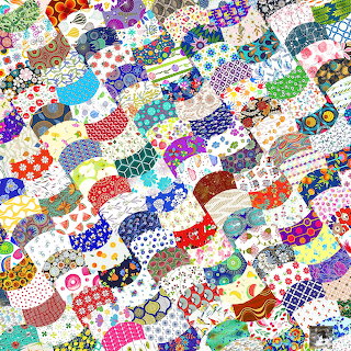 Colorful Patchwork Quilt Pattern