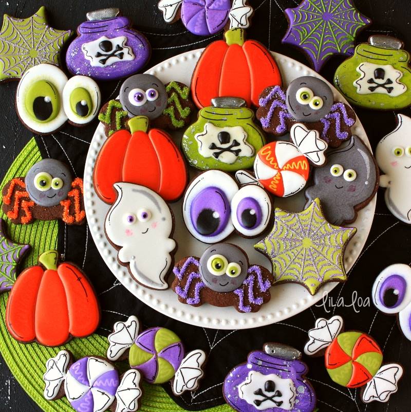 Halloween Decorated Cookies