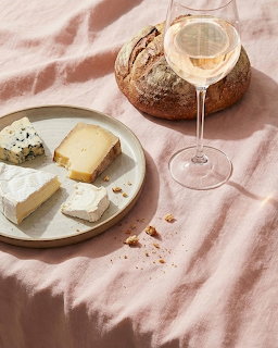 Bread Cheese and Wine