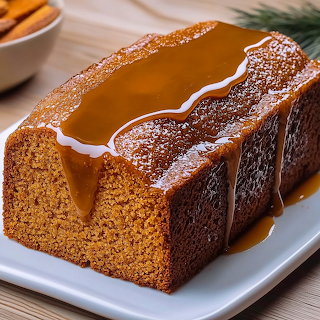 Glazed Gingerbread Loaf