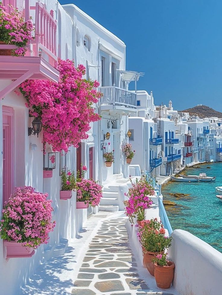 Mykonos Greece Alley