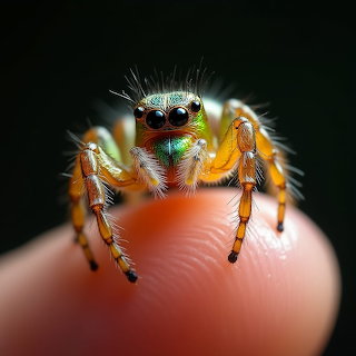 Jumping Peacock Spider