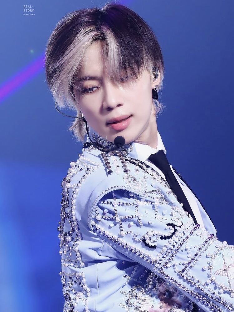 Portrait of Taemin from SHINee with a stylish modern look
