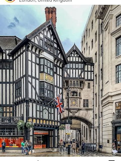 Liberty Store Tudor Building London