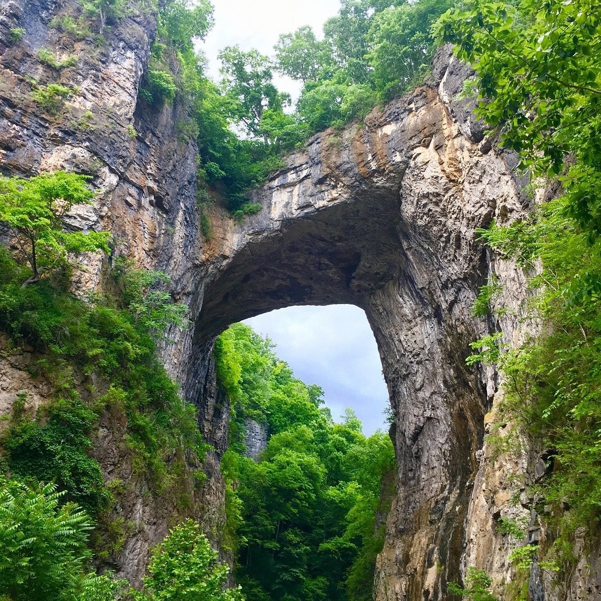 Natural Bridge Virginia Rock Formation