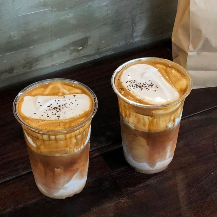 Iced Latte Coffee Drinks
