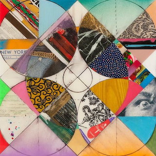 Kaleidoscope Collage Art