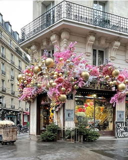 Paris Flower Shop Facade