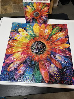 Multicolor Sunflower Art