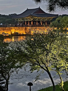 Korean Palace at Twilight