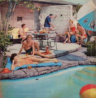 Vintage Poolside Party