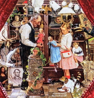Norman Rockwell Antique Shop