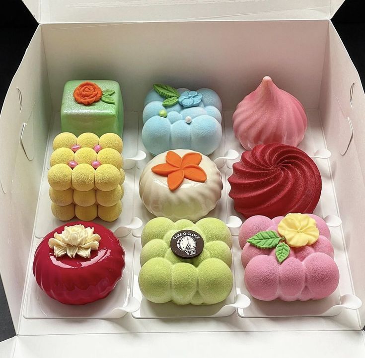 Decorative Pastries in Box