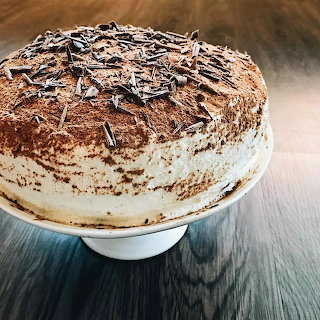 Tiramisu Layer Cake