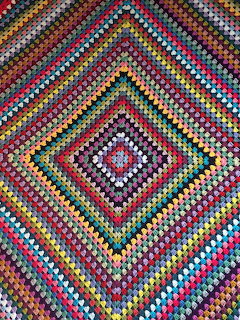 Colorful Crochet Granny Square