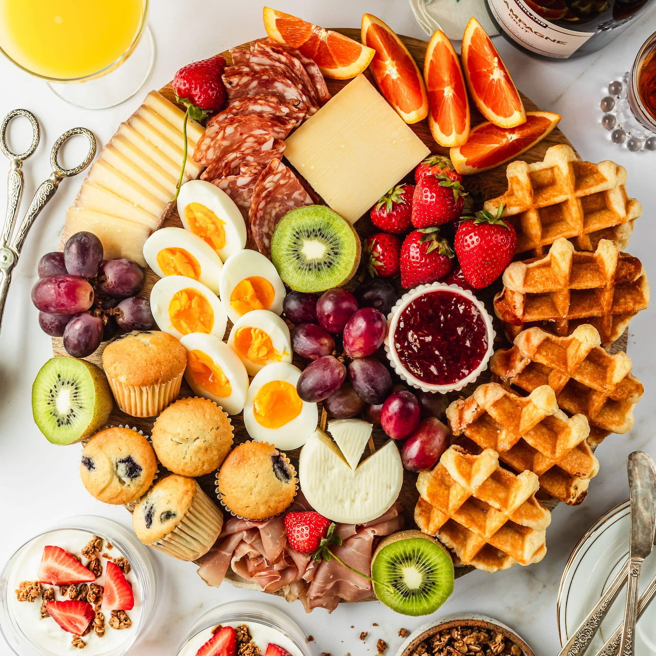 Breakfast Charcuterie Board
