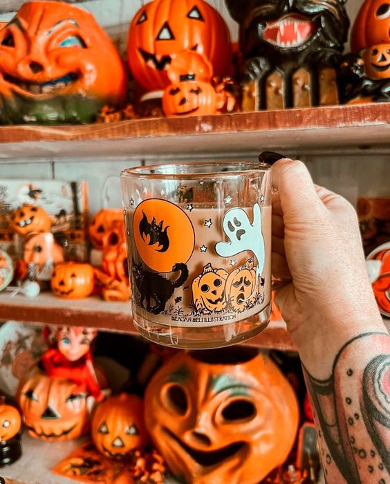 Vintage Halloween Cup
