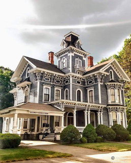 Victorian Mansion with Ornate Details