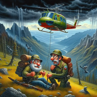 Mountain Rescue Helicopter