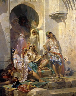 Women of Algiers Orientalist Painting
